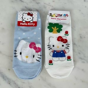 Hello Kitty Socks - 2 pairs, Low-Cut/Ankle